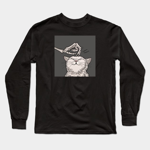 Purr Long Sleeve T-Shirt by tiina menzel